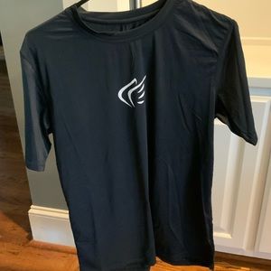 Active Faith Sports Dri-Fit Compression Shirt NWT In Jesus Name I Play Men Small